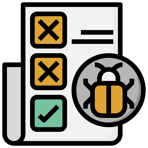 Fixing bugs and issues icon
